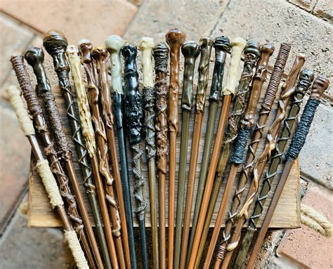 5 Custom Wands Wand Display Box Harry Potter Harry Potter | Etsy