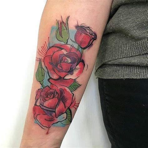 70+ Gorgeous Rose Tattoos That Put All Others To Shame - TattooBlend