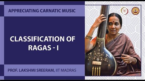 Classification of Ragas - I - YouTube