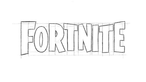 Update more than 86 fortnite logo sketch best - seven.edu.vn