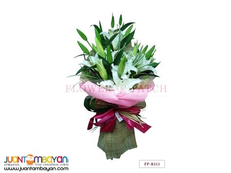 Bouquet of 4 Stems of Casablanca Lily