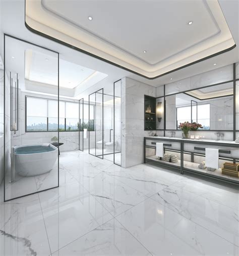 White Porcelain Bathroom Floor Tiles – Flooring Tips