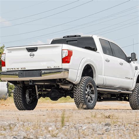 Rough Country 6 In Suspension Lift Kit for 2016-2017 Nissan Titan XD 4WD | Dale's Super Store