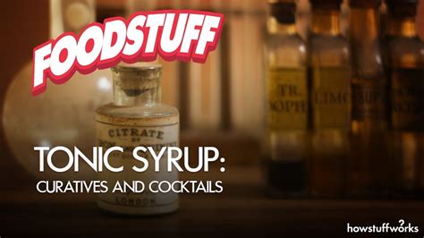 Tonic Syrup: From Curative to Cocktails | FoodStuff | Tonic syrup ...