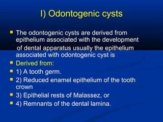 Odontogenic Cysts | PPT