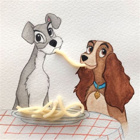 Heartwarming Moment: Lady and the Tramp's Iconic Spaghetti Scene