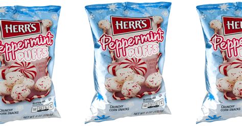 'Tis The Season For Herr's Peppermint Puffs And I'm So Ready To Taste Them