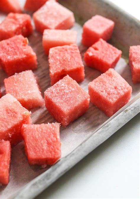 Frozen Watermelon (5 Ways to Use It!) - Detoxinista