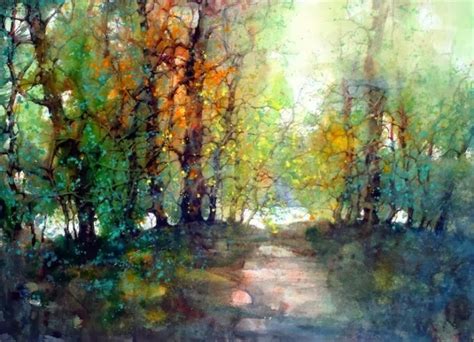 Beautiful Watercolor Landscape Paintings by ZL Feng - Fine Art and You