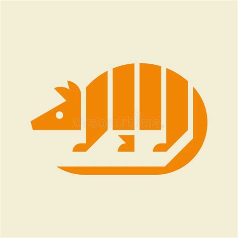 Armadillo Logo stock vector. Illustration of nature - 274083071