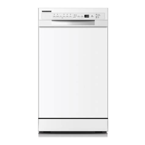 EDGESTAR BIDW1802 DISHWASHER SERVICE MANUAL | ManualsLib