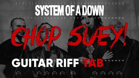 System of a Down: Chop Suey! | Guitar Riff | Tab | Lesson | Tutorial | - YouTube