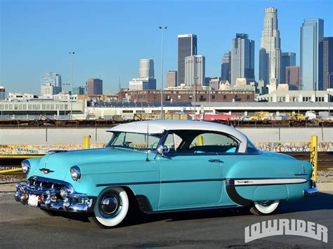 Blue Diamond - 1953 Chevrolet Bel Air - Lowrider Magazine