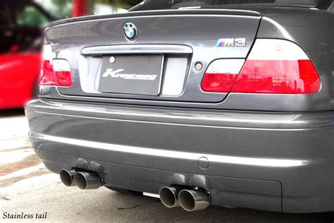 Kreissieg BMW E46 M3 Cat-back F1 Sound Valvetronic Exhaust System