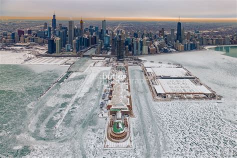 Chicago winter, Photo, Chicago skyline