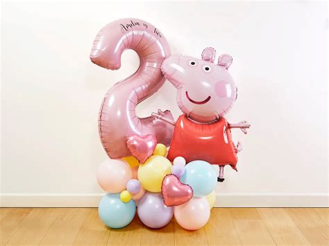 DIY Large Peppa Pig Balloon Sculpture Peppa Pig Balloon - Etsy