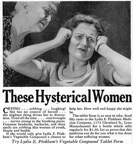 A Modern Diagnosis of “Hysteria”“Female hysteria,” a popular diagnosis ...