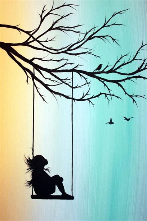 40 Amazing Silhouettes Art For Inspiration - Bored Art | Nature art ...