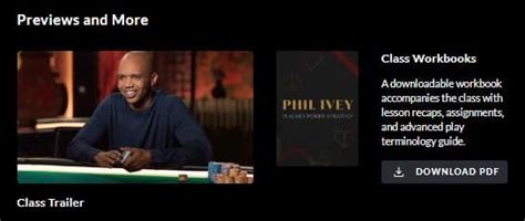 MasterClass Phil Ivey's Poker Strategy Lesson Online Review - CMUSE