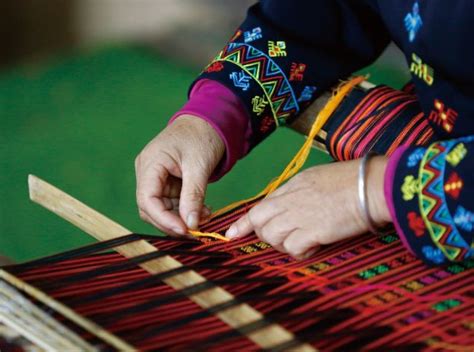 Traditional weaving techniques in Textiles