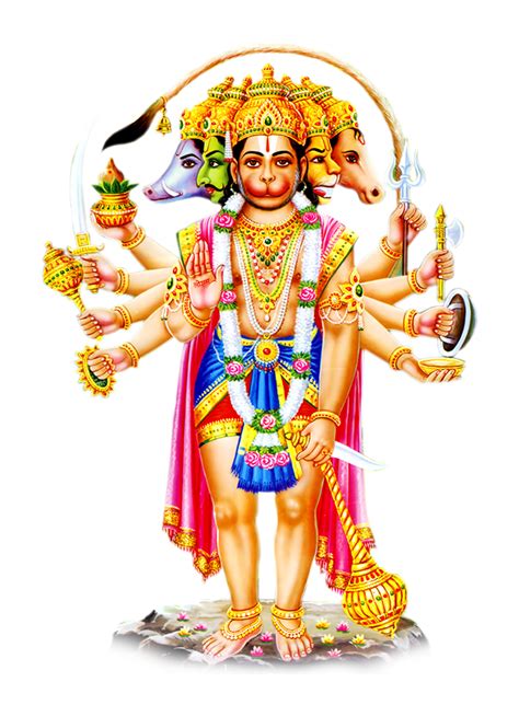 panchamukhi hanuman hd png wallpaper free downloads | bakthi.co.in | Devotional