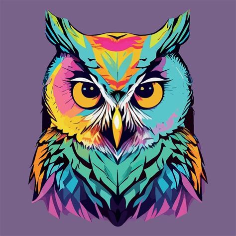 Colorful Owl Design