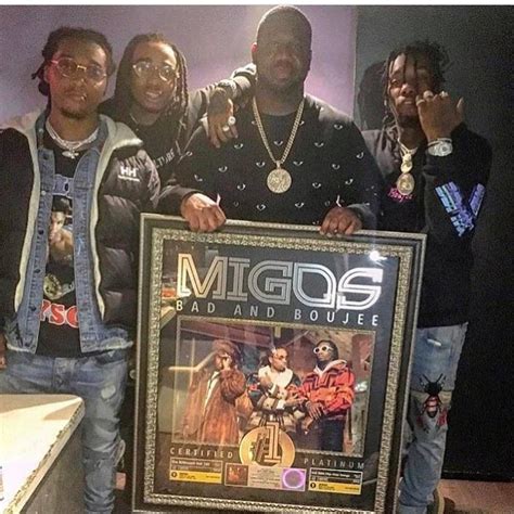 Migos Showcases "Bad and Boujee" Platinum Plaque In NYC | Video