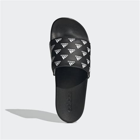 adidas Adilette Comfort Slides - Black | adidas Australia