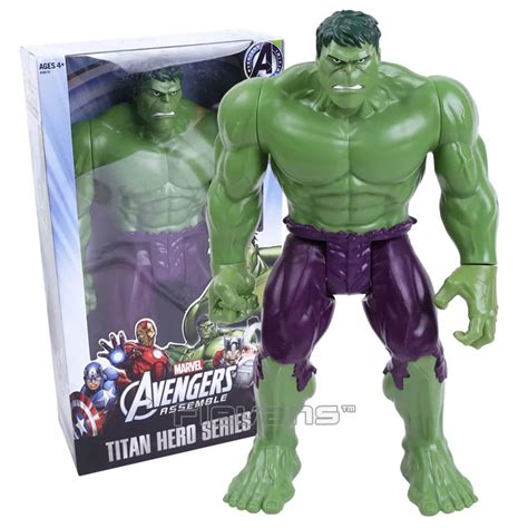 Titan Hero Series Avengers Assemble Hulk PVC Action Figure Collectible Model Toy 12" 30cm-in ...