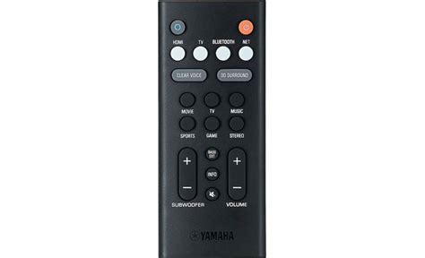 Yamaha YAS-109 Powered sound bar with built-in subwoofers, DTS® Virtual ...