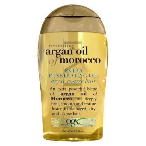 Ogx Extra Strength Renewing Moroccan Argan Oil Penetrating Hair Oil ...