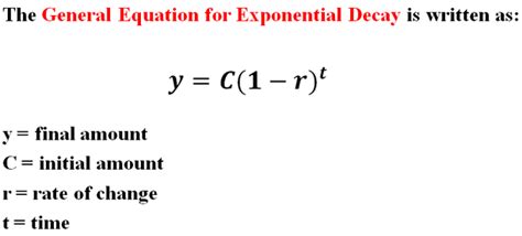 Exponential Decay