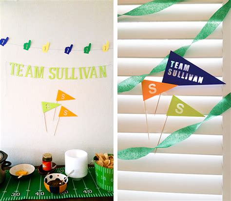 Baby Shower Invitation & Decor: Football! – faye champlin studio