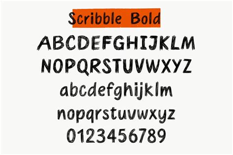 Scribble Font - Dfonts