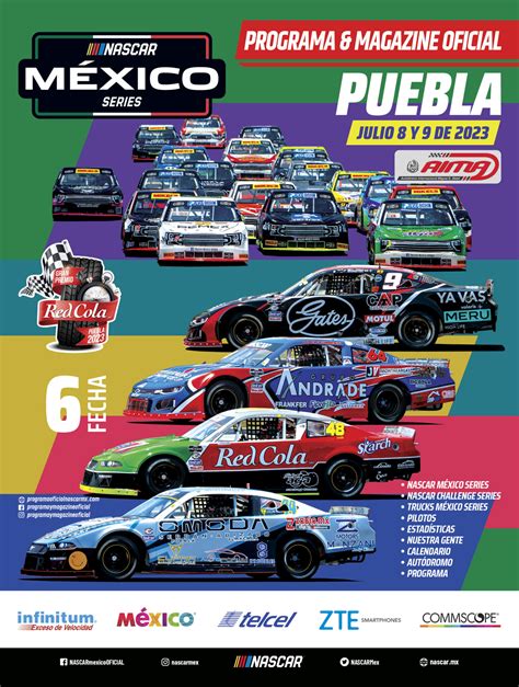 PROGRAMA OFICIAL NASCAR MÉXICO SERIES FECHA VI 2023, GRAN PREMIO RED ...