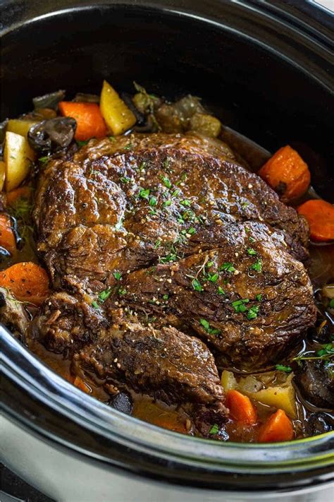 Braising 101 | Pot roast slow cooker, Beef recipes, Slow cooker roast