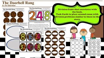 The Doorbell Rang- Literacy Based Division Activities by Pocket Full of ...