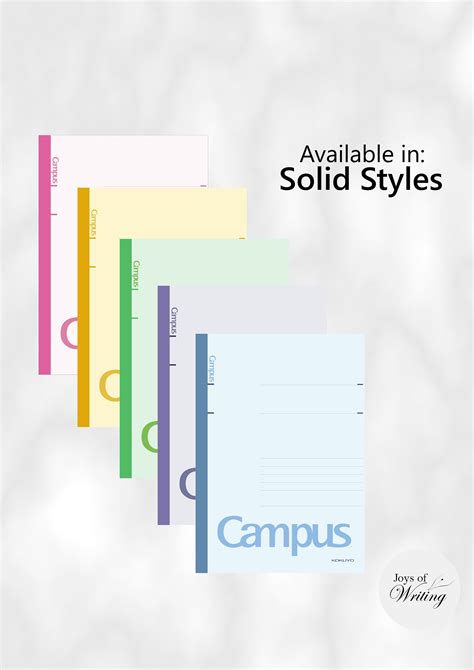 Kokuyo Campus Digital Notebook Style Template - Etsy