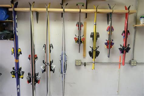 The Bens: Tell a Diy ski rack for garage