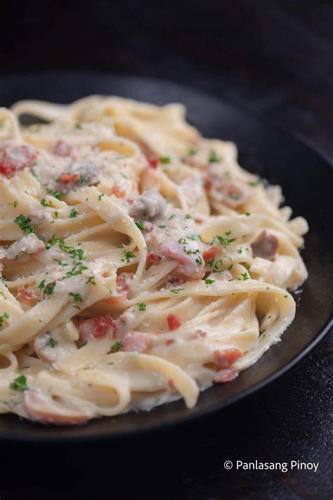 Recipe Carbonara Filipino Style - Find Vegetarian Recipes