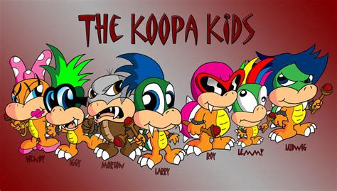 The Koopa Kids by JimmyCartoonist on DeviantArt