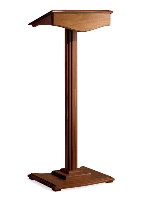 Wooden Lectern (Easily Assembled) | Church Supplies & Church Candles UK ...