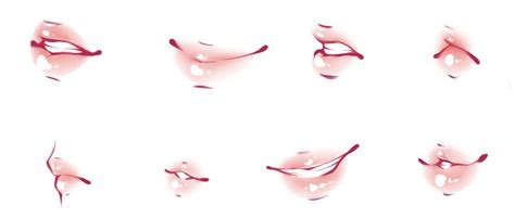 Lips Refs by rika-dono on deviantART | Lips drawing, Anime lips, Drawings