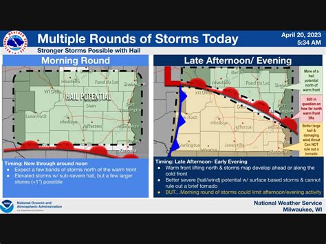 Severe Storms Could Bring Hail To Milwaukee Metro Thursday: WI Weather ...