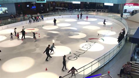 Ice Skating Center Galleria Mall Dallas Texas USA - YouTube