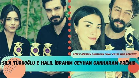 Sıla Türkoğlu e Halil İbrahim Ceyhan ganharam prêmio | Turkish TV Series