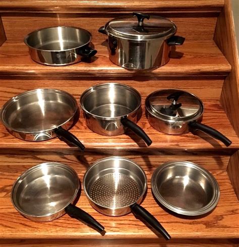 awesome RARE! KITCHEN CRAFT COOKWARE SET 10 PCS. POTS & PANS WEST BEND | Kitchen craft cookware ...