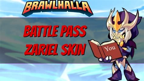 Brawlhalla - Zariel Battle Pass Skin - YouTube