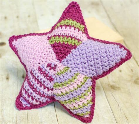 Patchwork Crochet Star | Petals to Picots