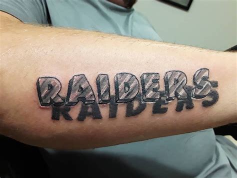 Raiders fan Tattoo | Fan tattoo, Tattoo work, Tattoos